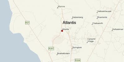 Térkép atlantisz Fokváros 