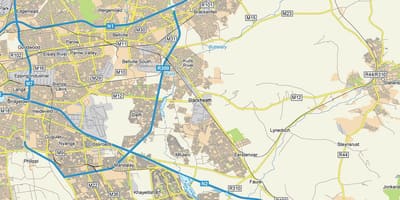 Térkép blackheath Fokváros