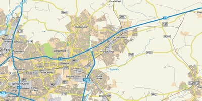 Térkép brackenfell Fokváros
