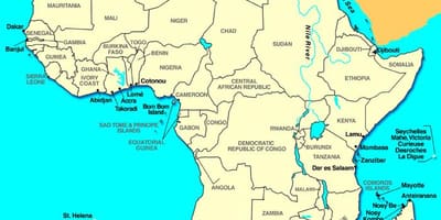 Cape afrika térkép