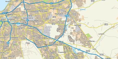 Térkép delft Fokváros