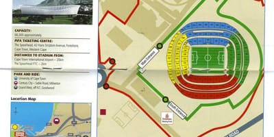 Térkép green point stadion parkoló