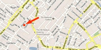 Térkép kloof street-Fokváros