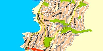 Térkép ocean view-Fokváros